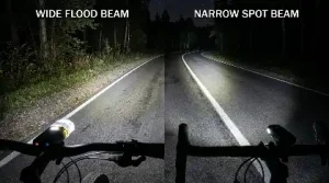 Comparing bicycle headlight